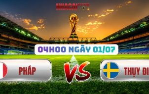 Soi Kèo Pháp Vs Thụy Điển 04h00 Ngày 01/07